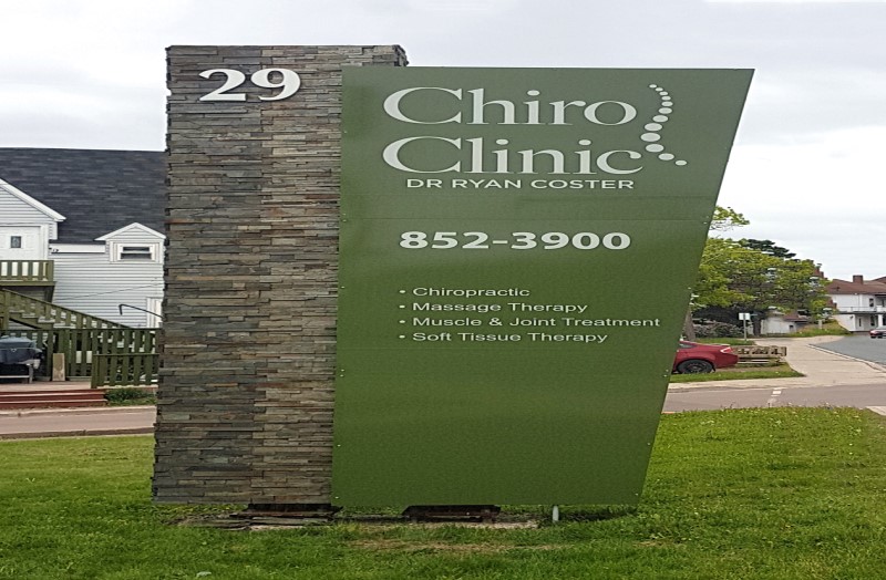 Chiro Clinic vinyl print